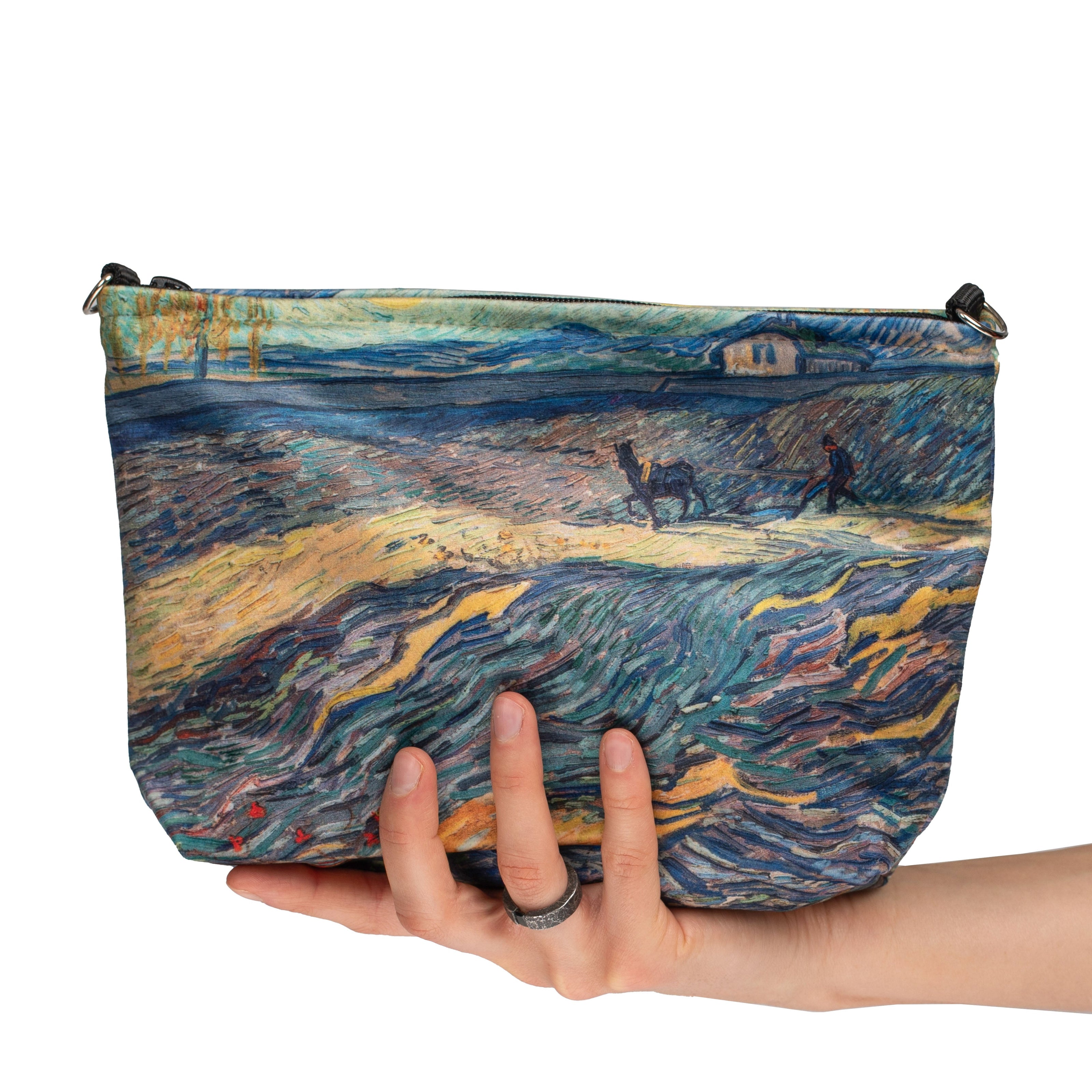 Kosmetiktasche Vincent van Gogh „Feld mit pflügenden Bauern“