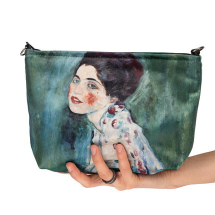 Kosmetiktasche Gustav Klimt „Porträt einer Dame“
