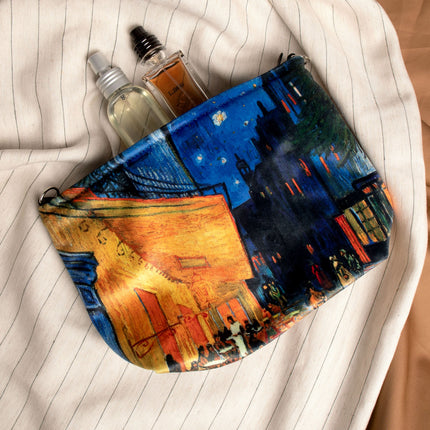 Kosmetiktasche Vincent van Gogh „Caféterrasse bei Nacht“