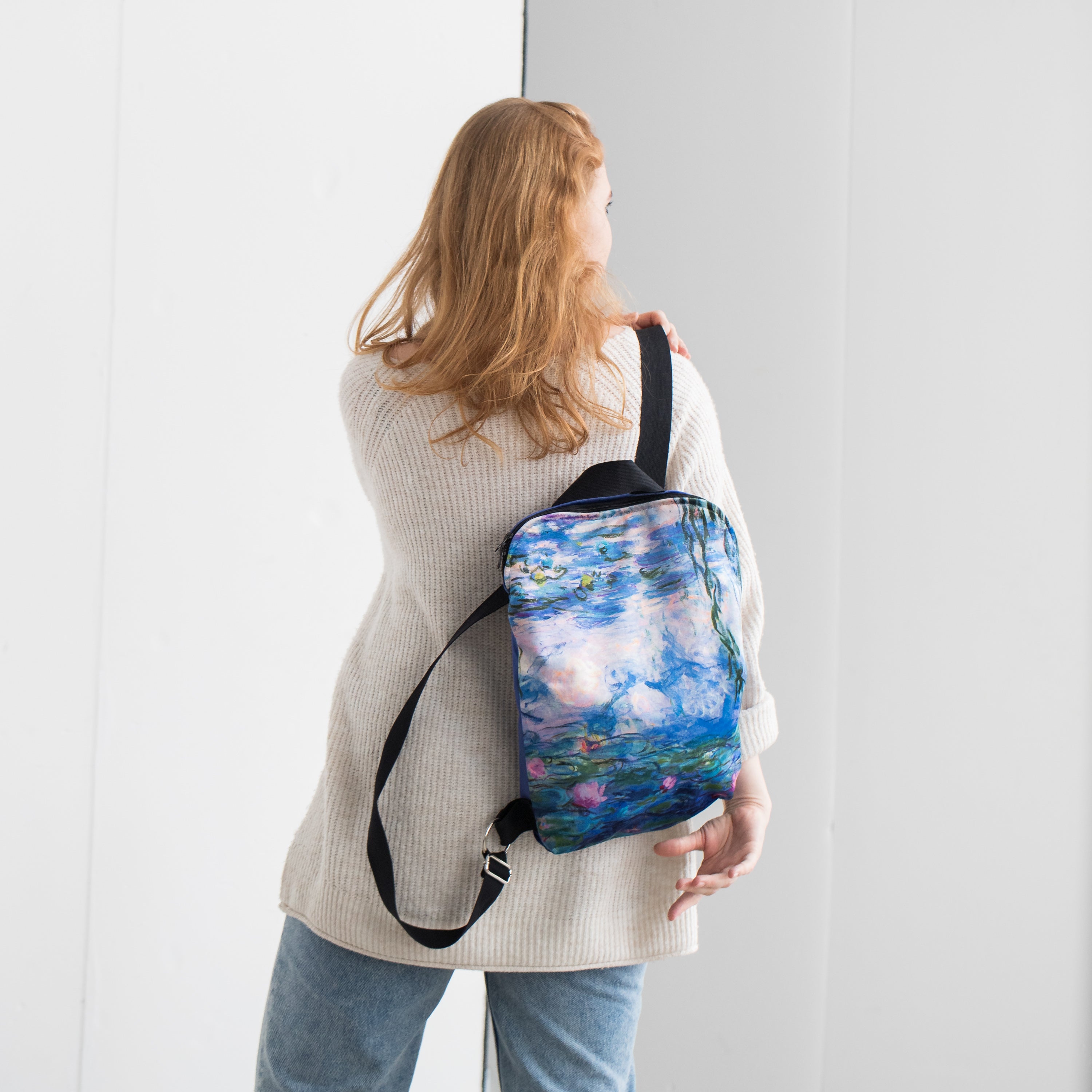 Rucksack Nr. 1 Claude Monet „Seerosen“