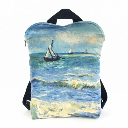 Rucksack Nr. 1 Vincent van Gogh „Das Meer bei Les Saintes-Maries-de-la-Mer“