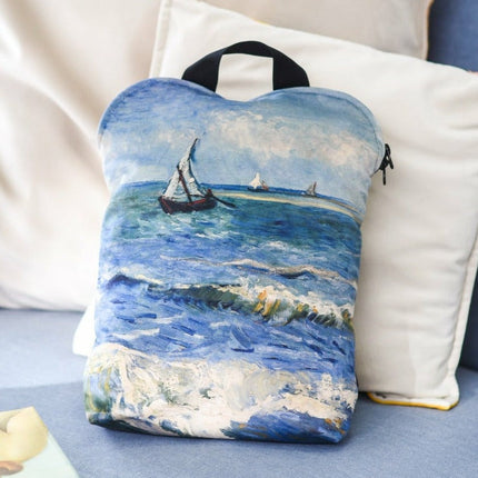 Rucksack Nr. 1 Vincent van Gogh „Das Meer bei Les Saintes-Maries-de-la-Mer“