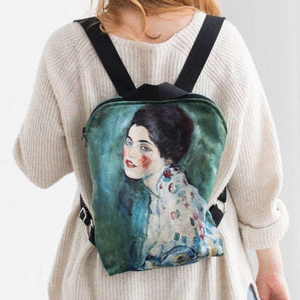 Rucksack Nr. 1 Gustav Klimt „Porträt einer Dame“