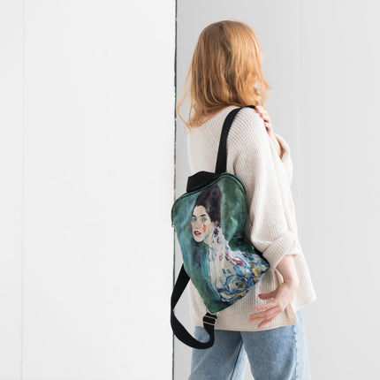 Rucksack Nr. 1 Gustav Klimt „Porträt einer Dame“