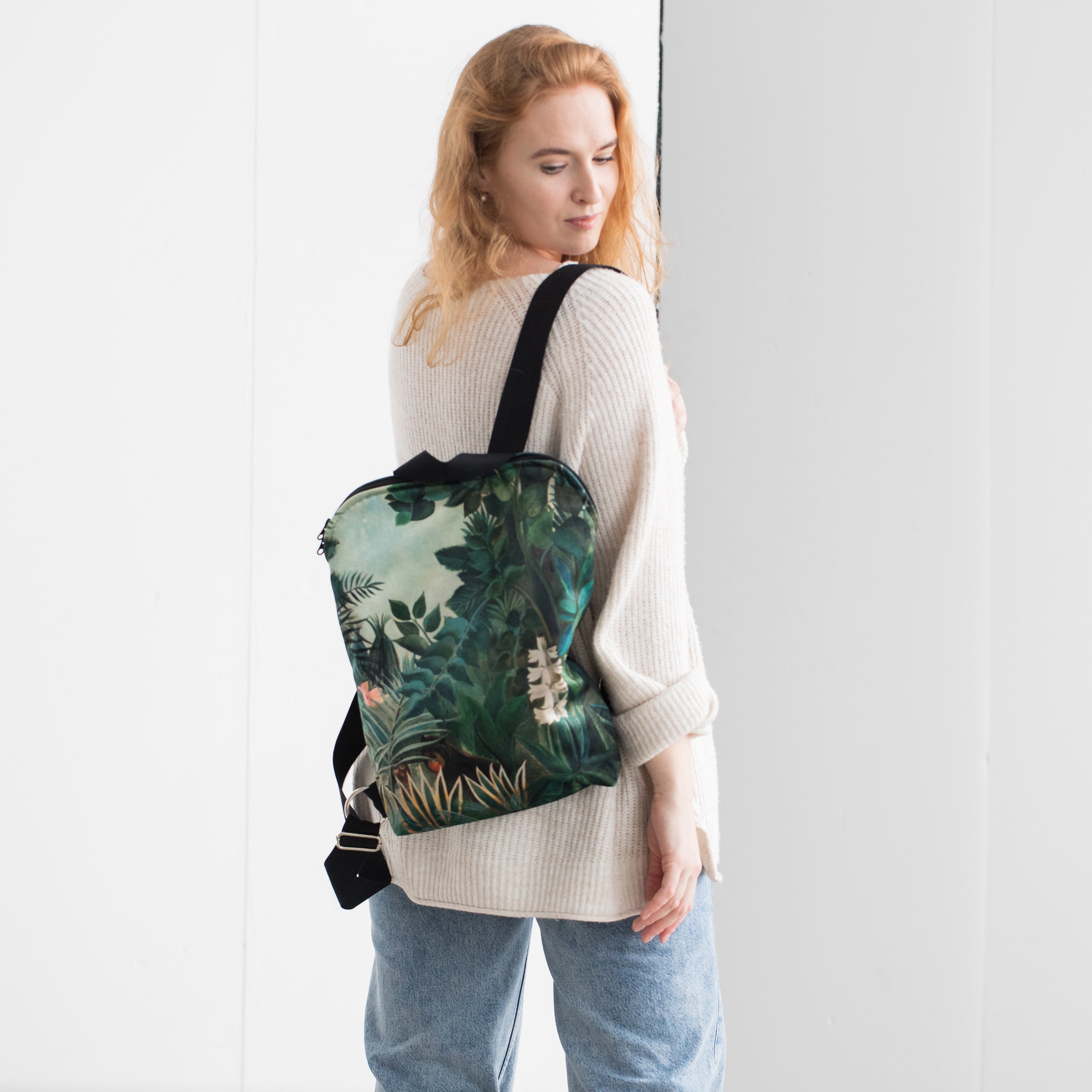 Rucksack Nr. 1 Henri Rousseau „Der äquatoriale Dschungel“