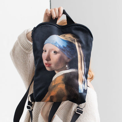 Rucksack Nr. 1 Johannes Vermeer „Das Mädchen mit dem Perlenohrring“