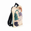 Rucksack Nr. 1 Egon Schiele „Sitzende Frau mit angezogenen Beinen“