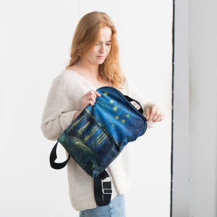 Rucksack Nr. 1 Vincent van Gogh „Sternennacht über der Rhône“