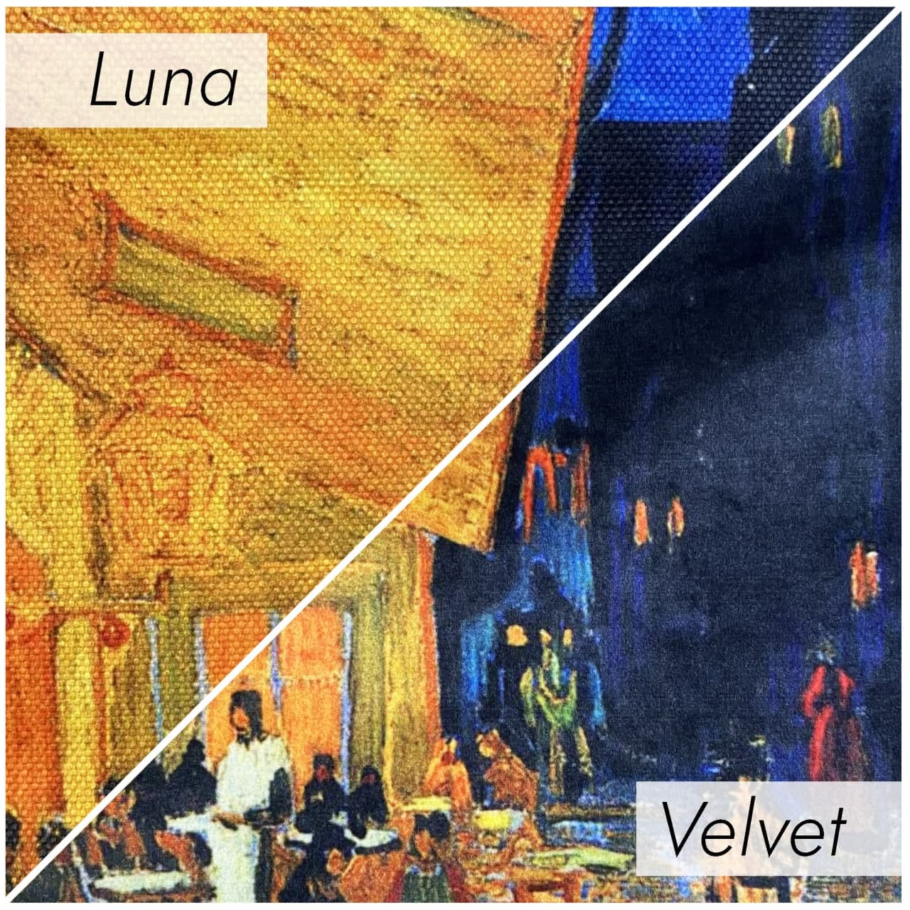 Rucksack Nr. 1 Vincent van Gogh „Sternennacht über der Rhône“