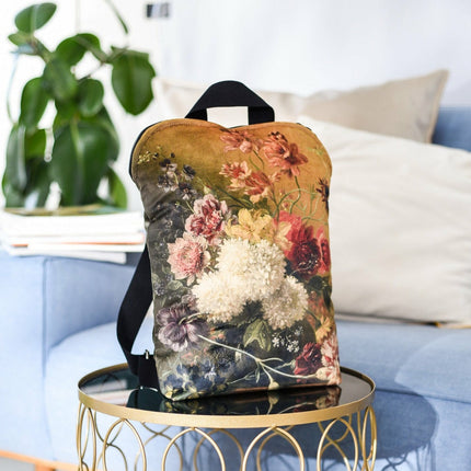 Rucksack Nr. 1 Gregorius van Os „Stillleben mit Blumen“