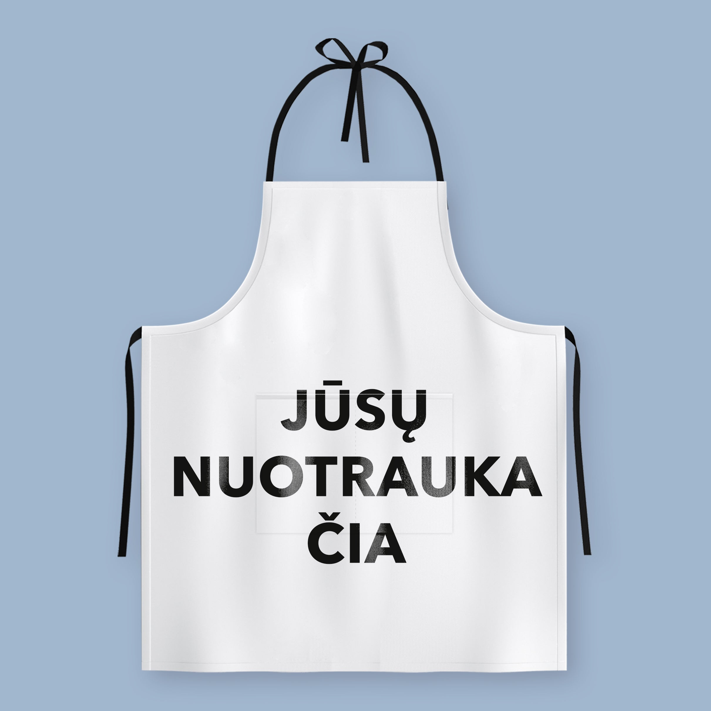 Personalisierte Schürze