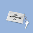 Personalisierte Schlüsseltasche