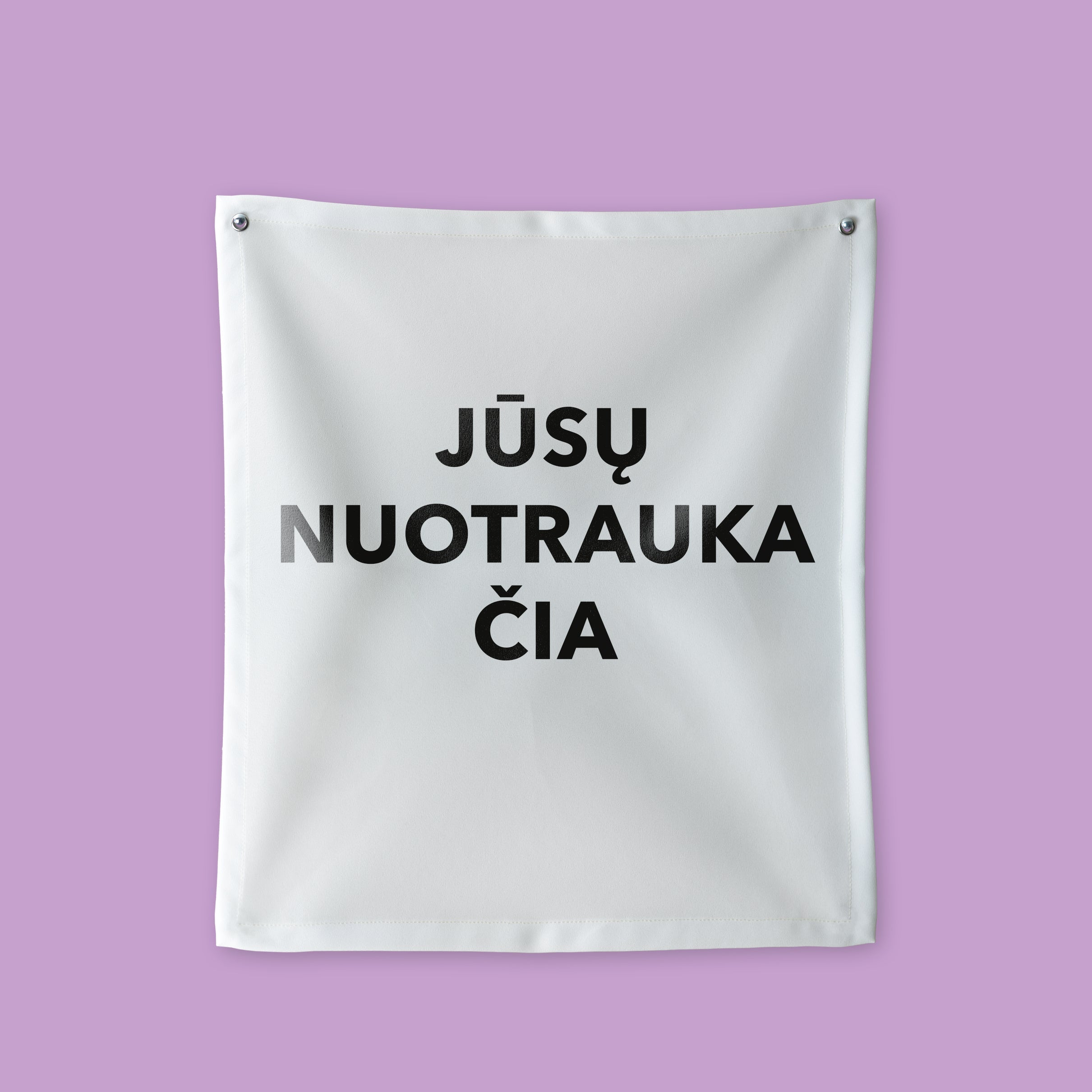Personalisierter Wandbehang