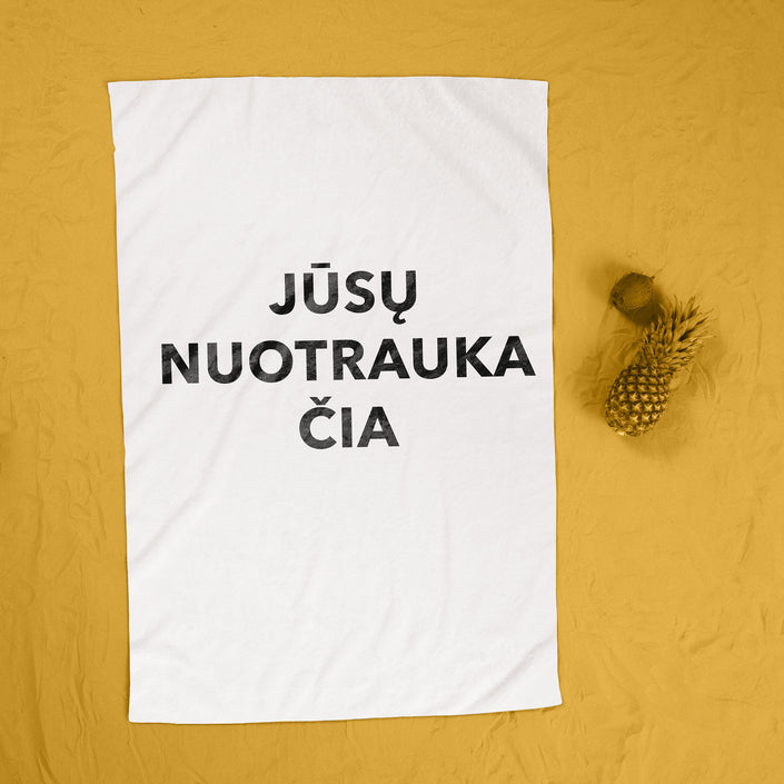Handtuch mit Ihrem Foto