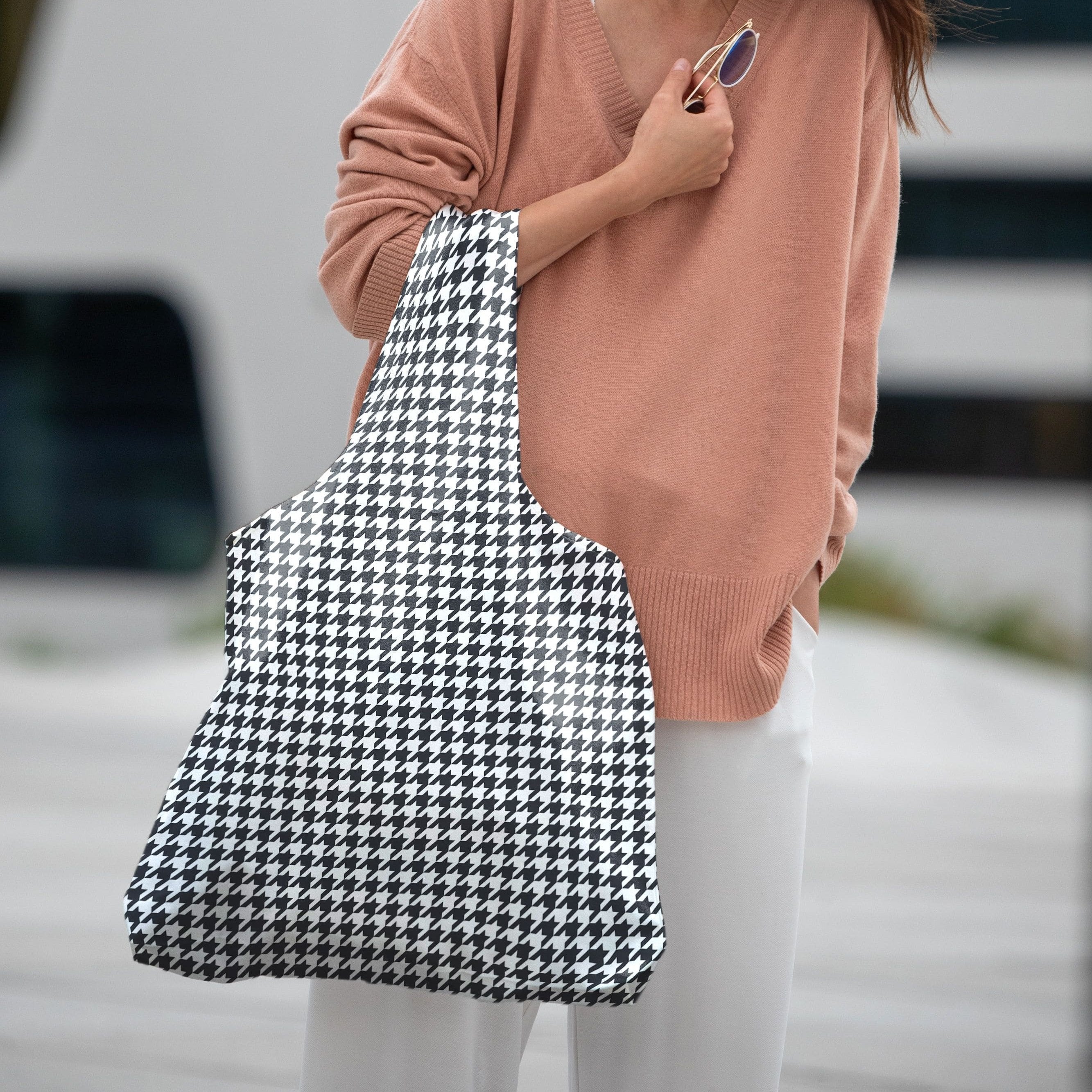Mai Handtasche Classy „Pied-de-poule“