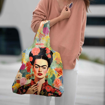 Mai Handtasche Imagine „Frida in Blumen“