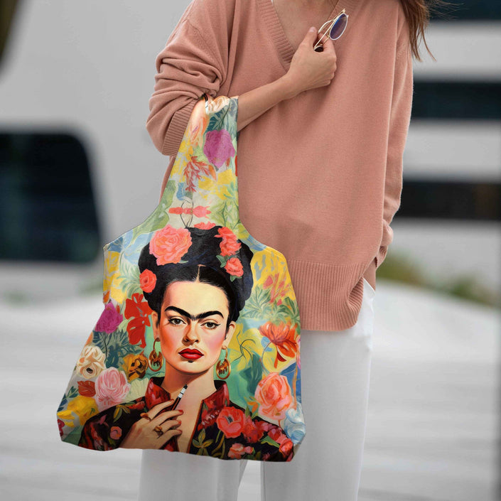Mai Handtasche Imagine „Frida in Blumen“