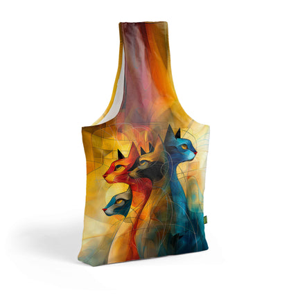 Mai Handtasche Imagine „Kunst Katze“