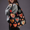 Mai Handtasche Premium Imagine „Herzmosaik“