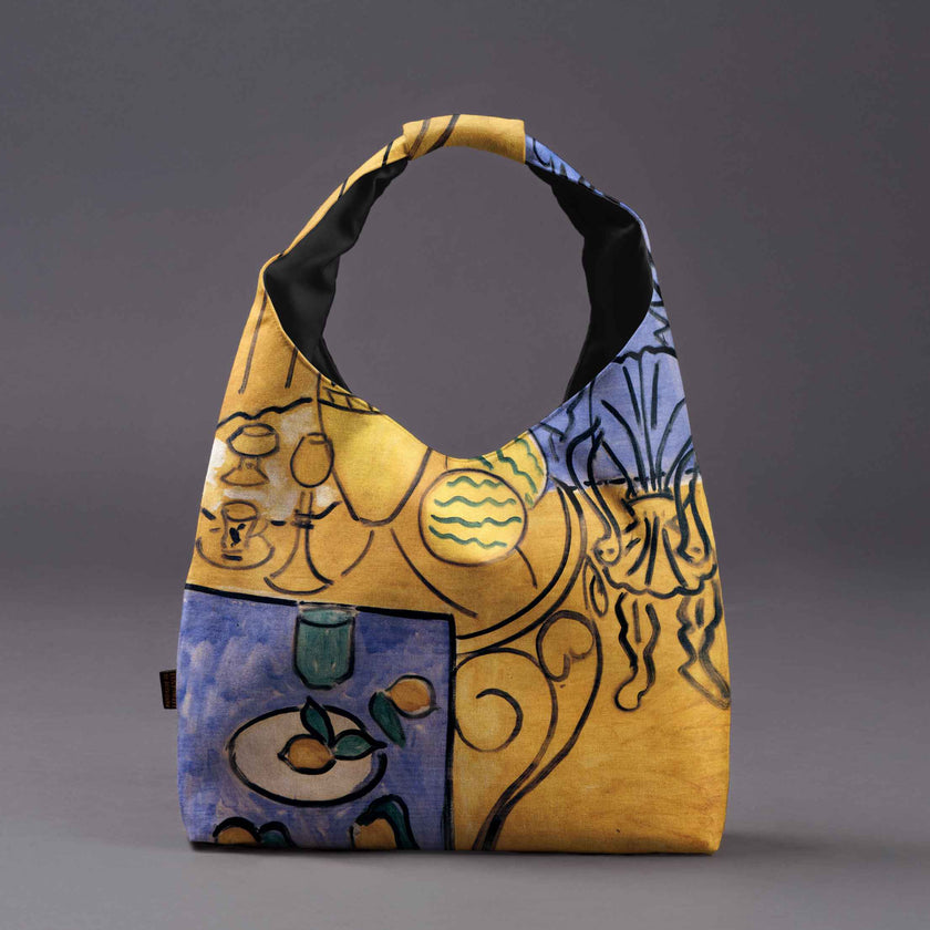 Mai Handtasche Premium Henri Matisse „Interior, Yellow & Blue