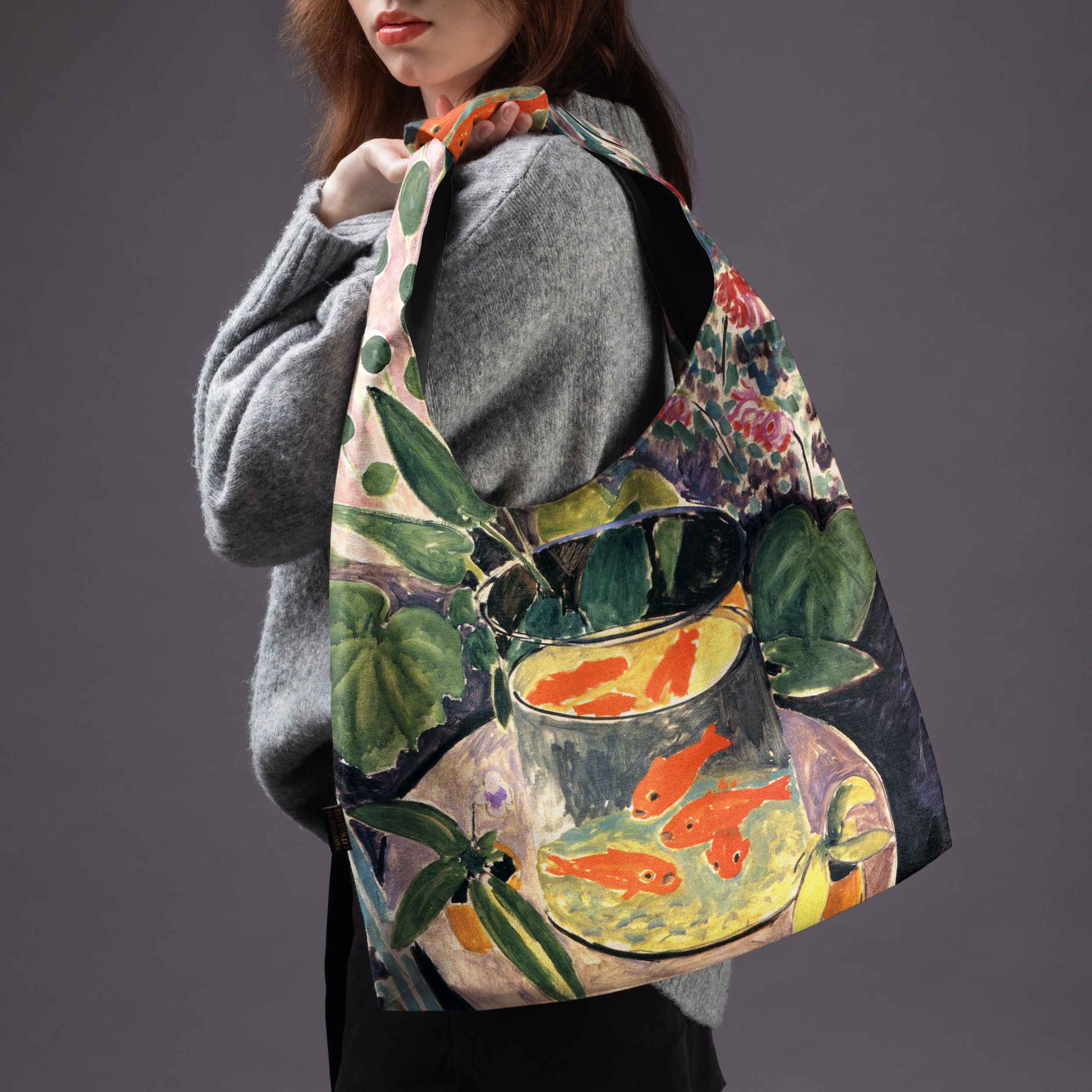 Mai Handtasche Premium Henri Matisse „The Goldfish