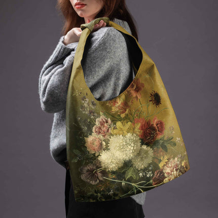 Mai Handtasche Premium Gregorius van Os „Stillleben mit Blumen“