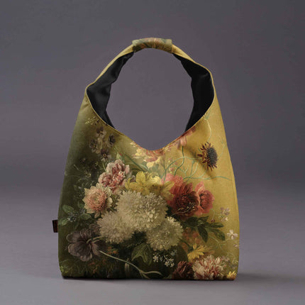 Mai Handtasche Premium Gregorius van Os „Stillleben mit Blumen“