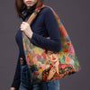 Mai Handtasche Premium Imagine „Frida in Blumen“