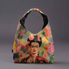 Mai Handtasche Premium Imagine „Frida in Blumen“
