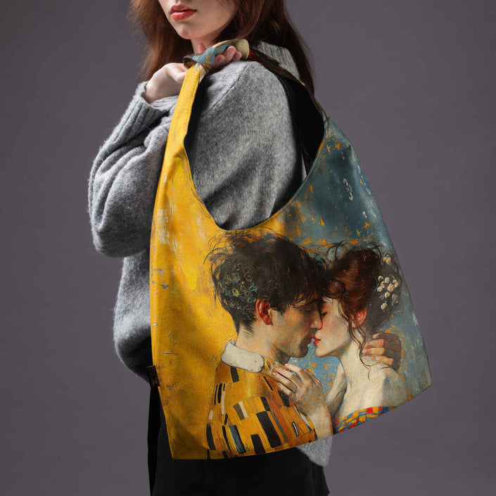 Mai Handtasche Premium Imagine „Der Kuss“