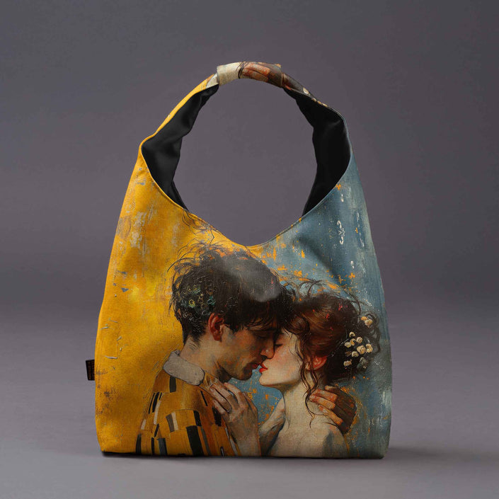 Mai Handtasche Premium Imagine „Der Kuss“