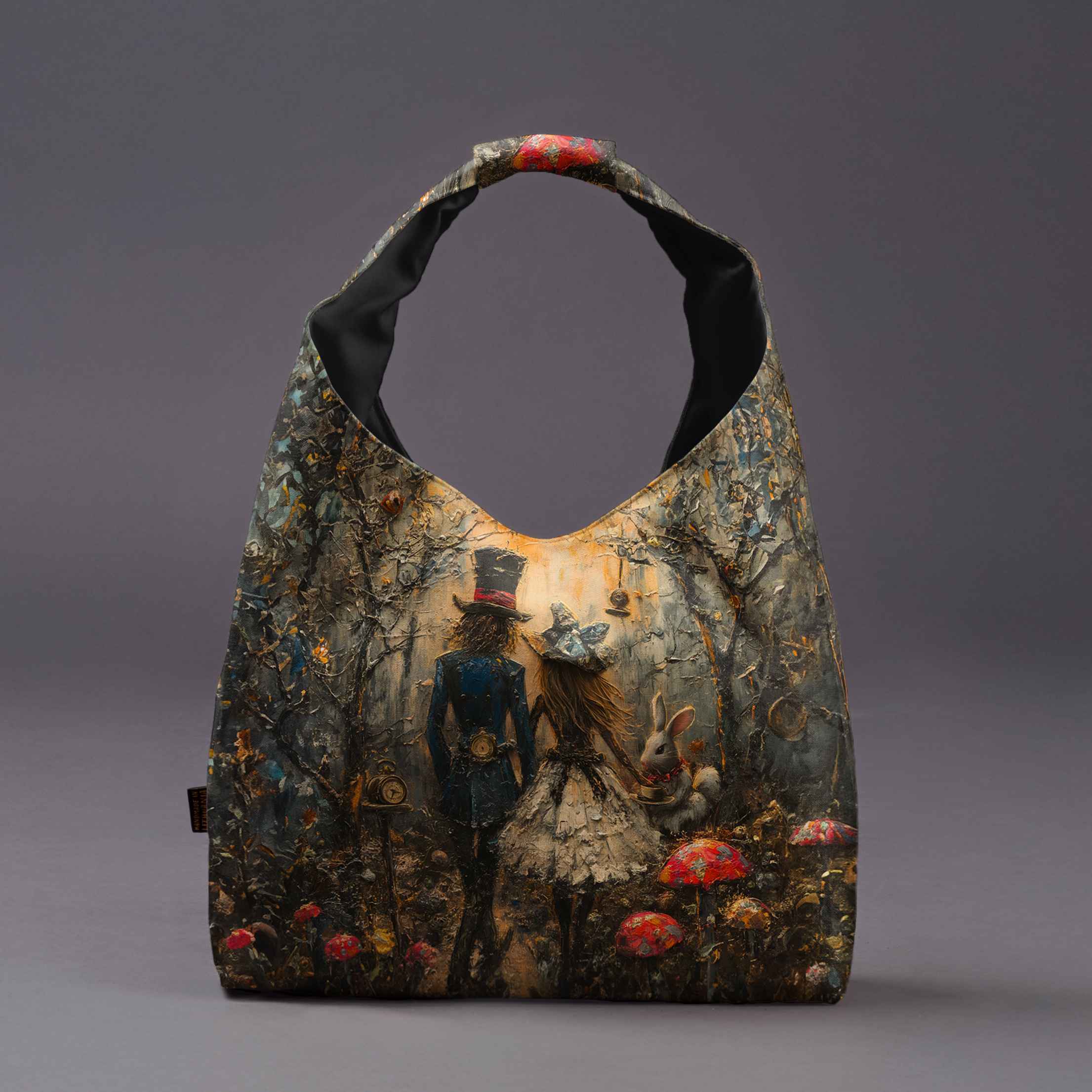 Mai Handtasche Premium Imagine „Alice und der Hutmacher“