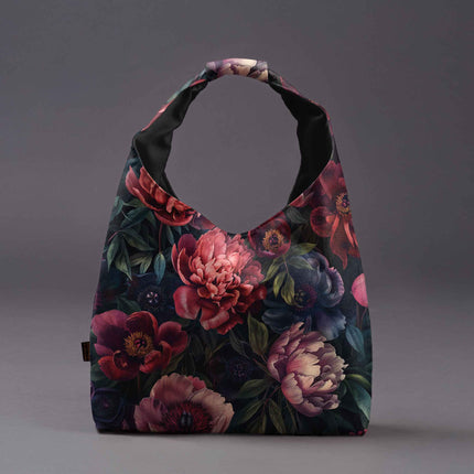 Mai Handtasche Premium Imagine „Pfingstrosen Nacht“