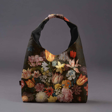 Mai Handtasche Premium Ambrosius Bosschaert „Stillleben mit Blumen“