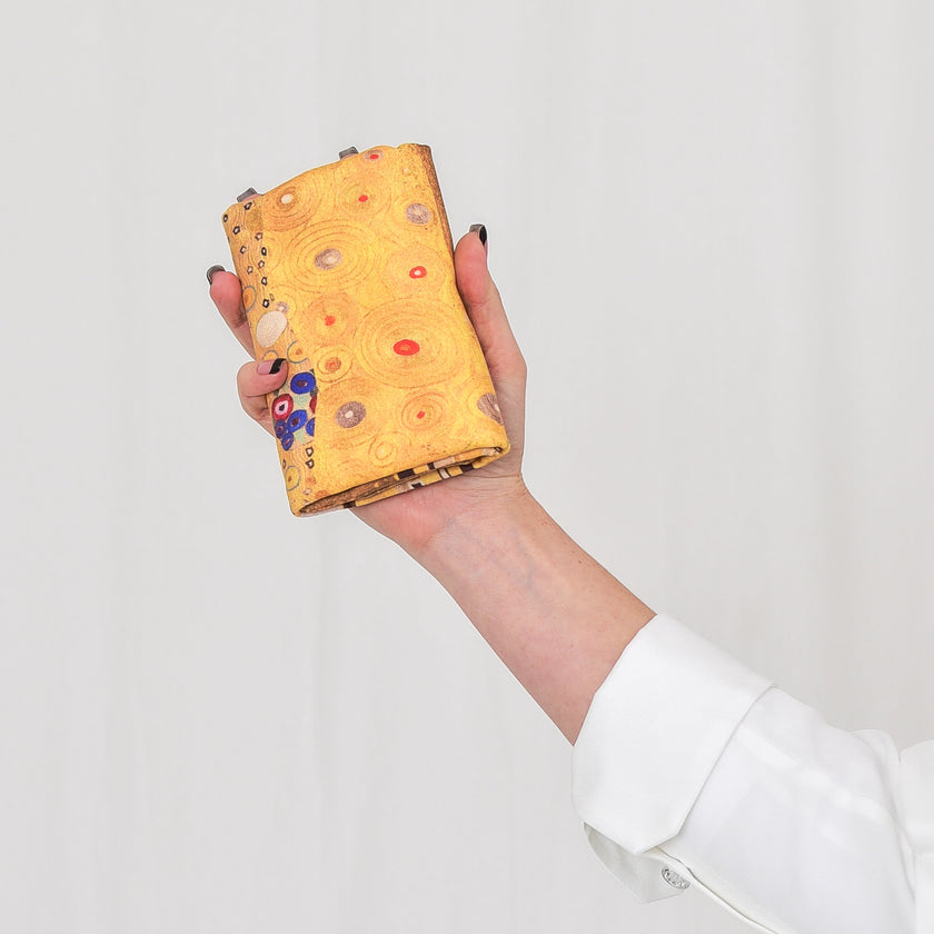 Mai Handtasche Gregorius van Os „Stillleben mit Blumen in einer griechischen Vase“