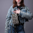 Fünfte Tasche Classy „Zebra“
