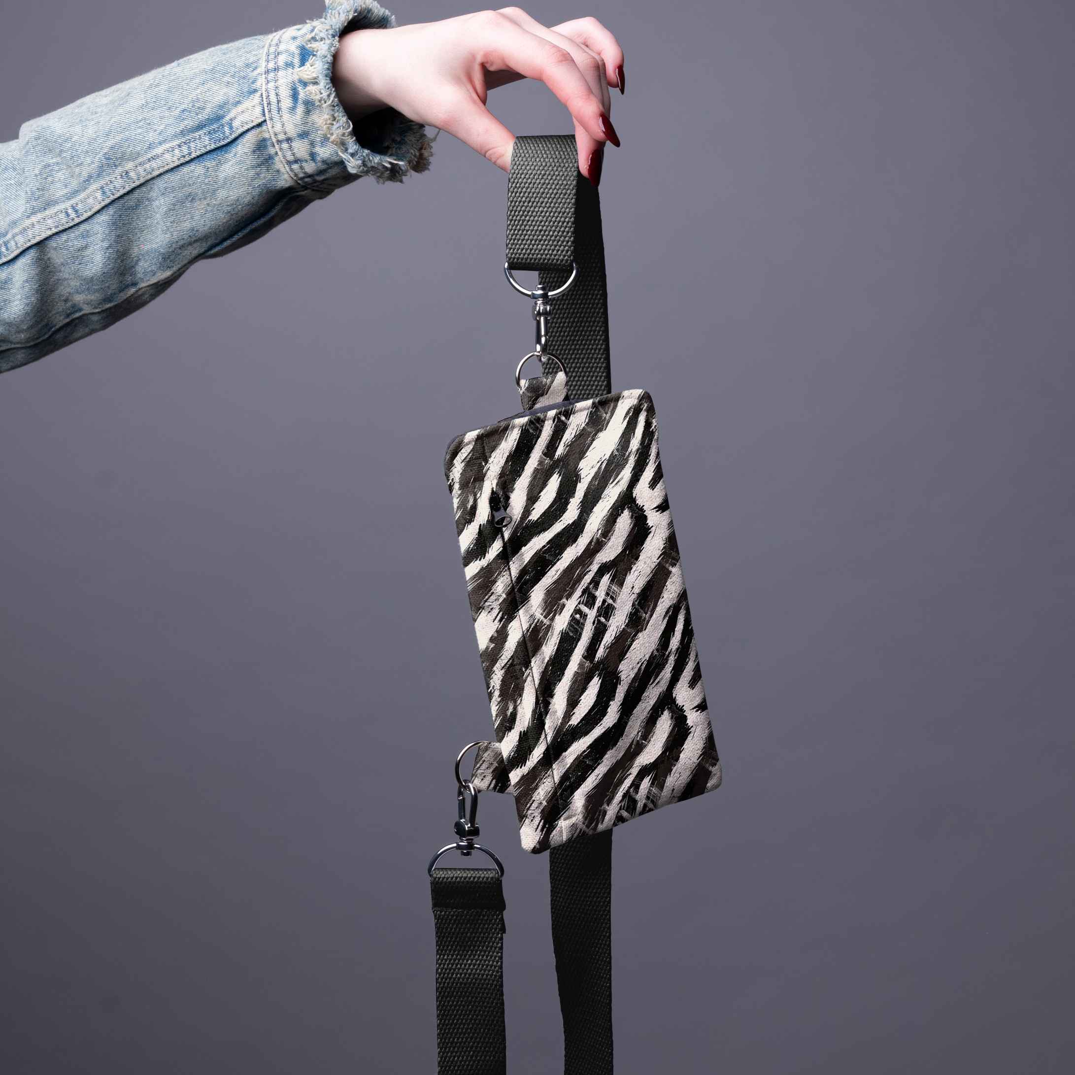 Fünfte Tasche Classy „Zebra“