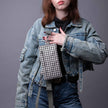 Fünfte Tasche Classy „Pied-de-poule“