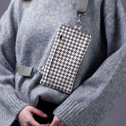 Fünfte Tasche Classy „Pied-de-poule“