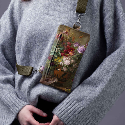 Fünfte Tasche Gregorius van Os „Stillleben mit Blumen in einer griechischen Vase“