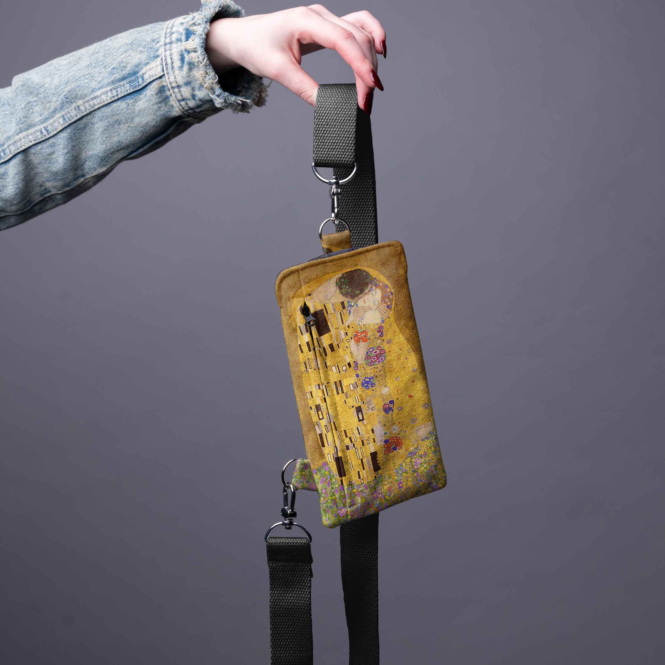 Fünfte Tasche Gustav Klimt „Der Kuss“