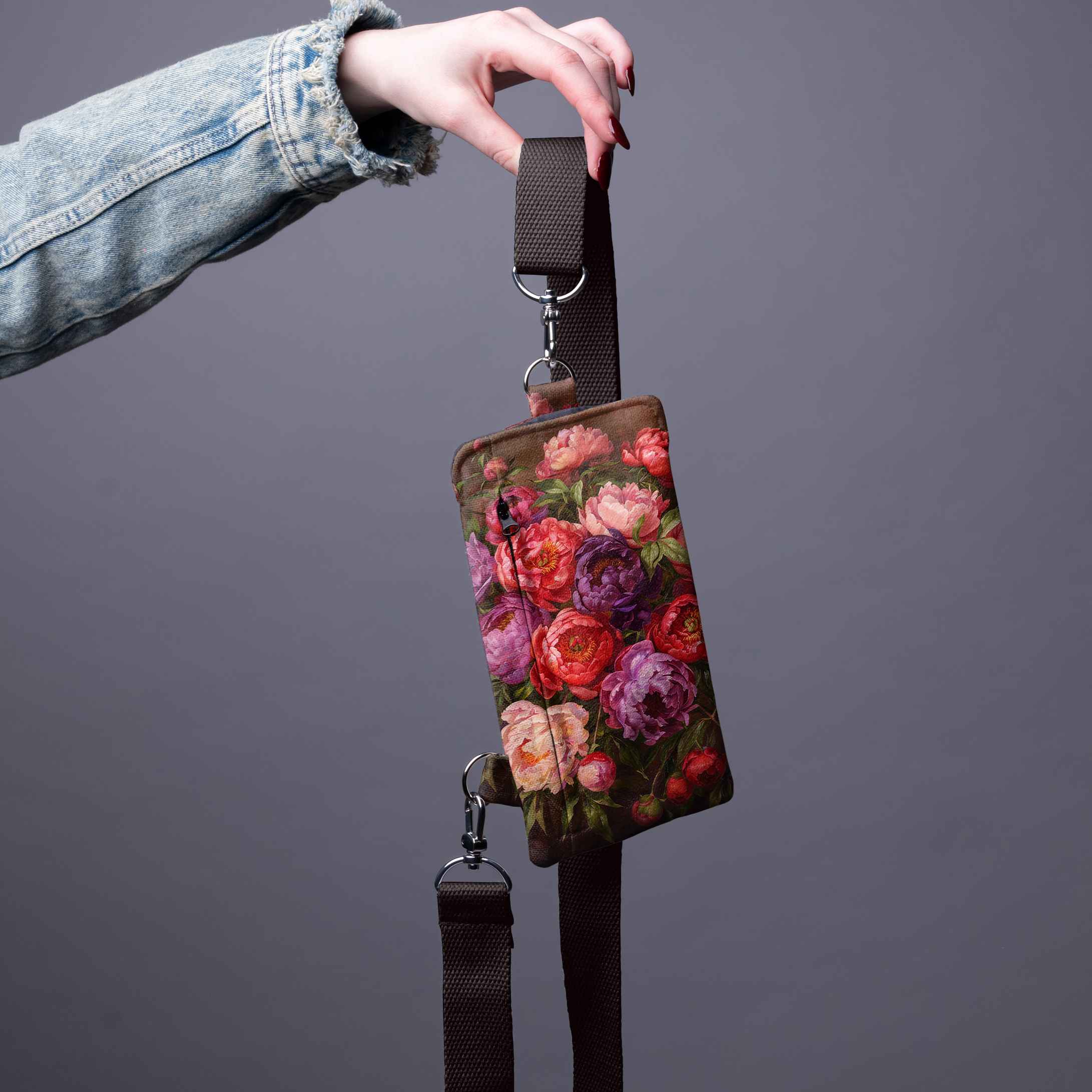 Fünfte Tasche Imagine „Pfingstrosenstrauß“