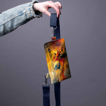 Fünfte Tasche Imagine „Kunst katze“