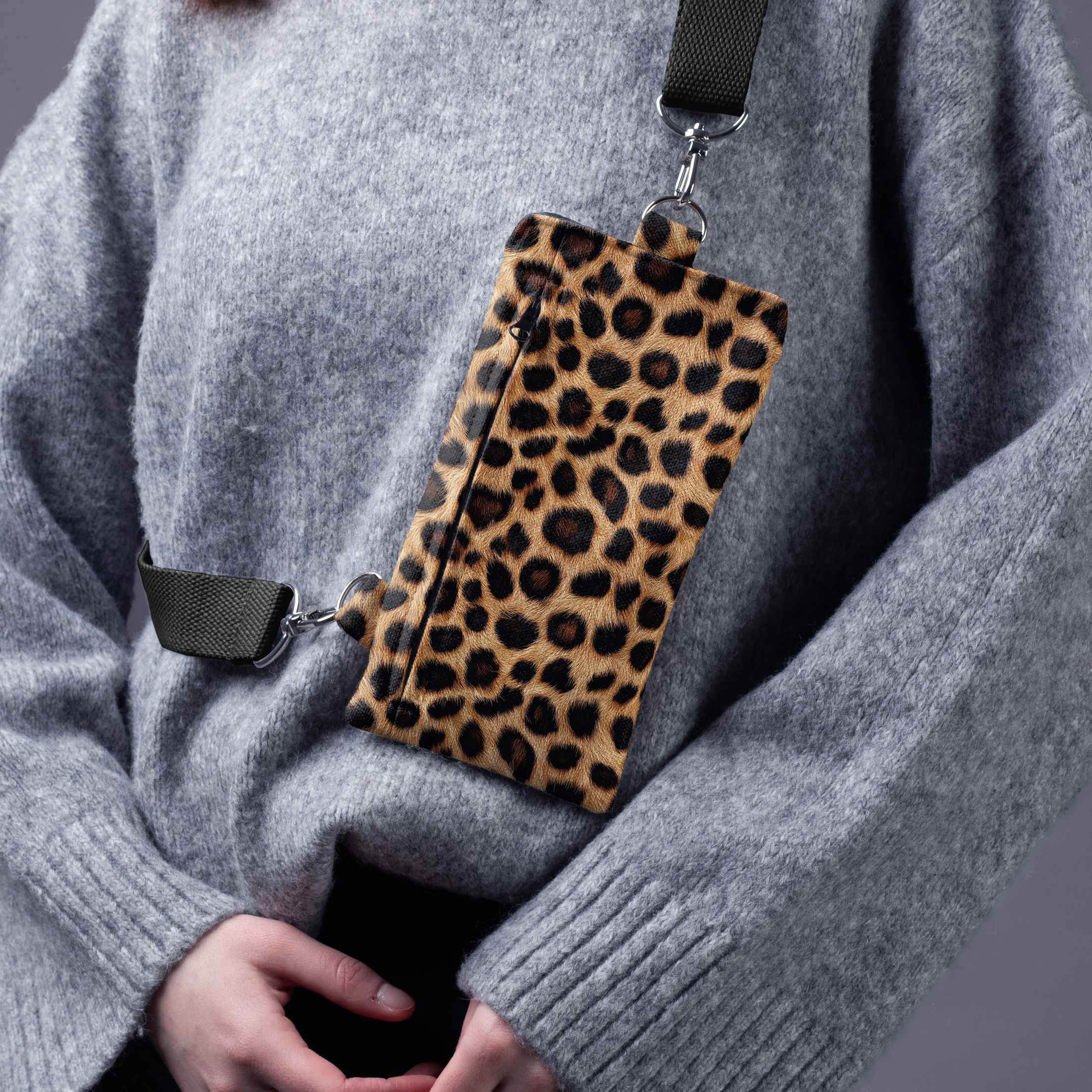 Fünfte Tasche Classy „Leopard“