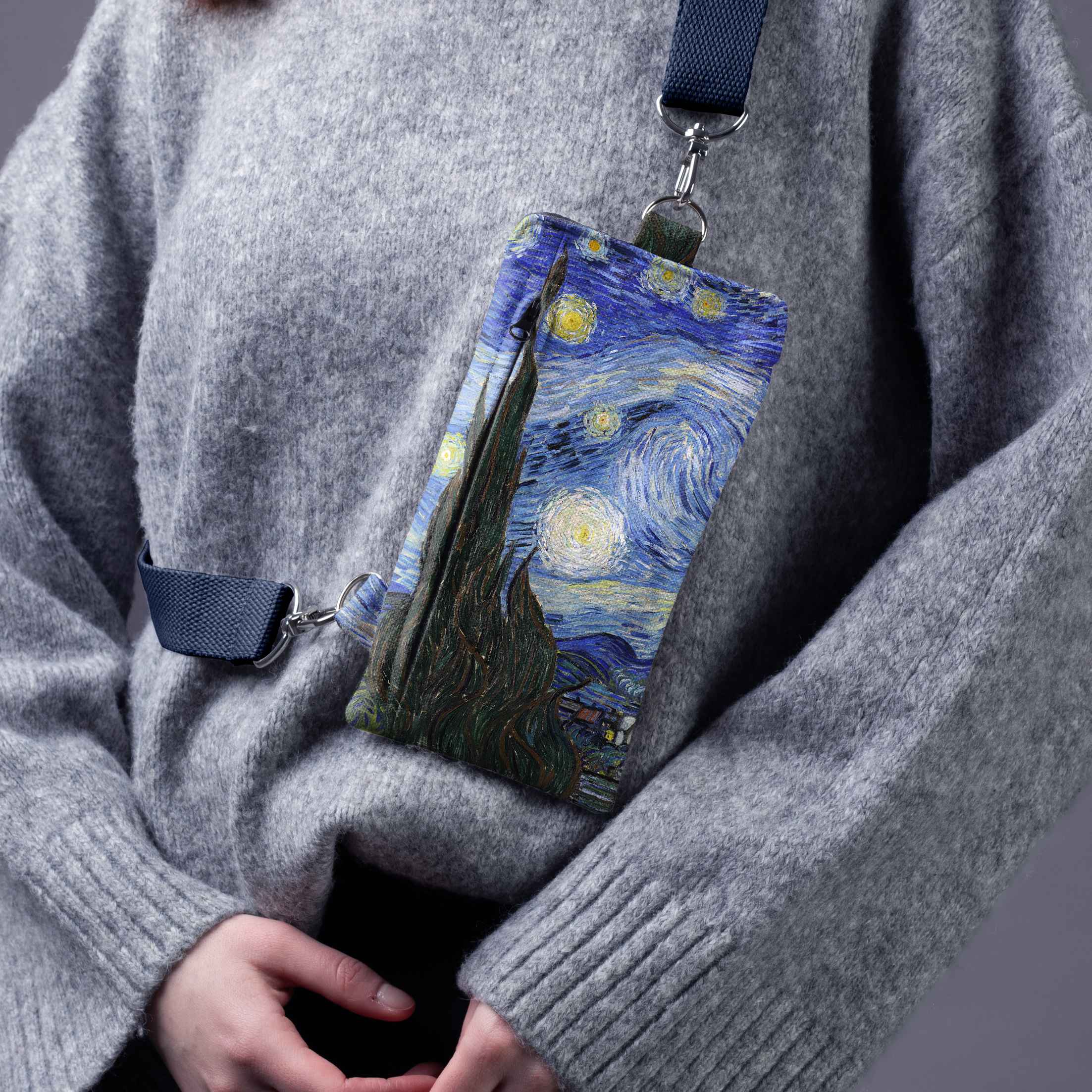 Fünfte Tasche Vincent van Gogh „Sternennacht“
