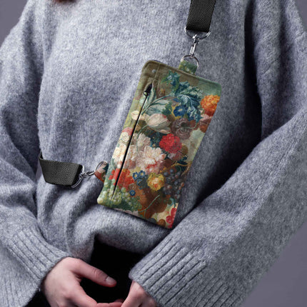 Fünfte Tasche Jan van Os „Früchte und Blumen in einer Terrakotta-Vase“
