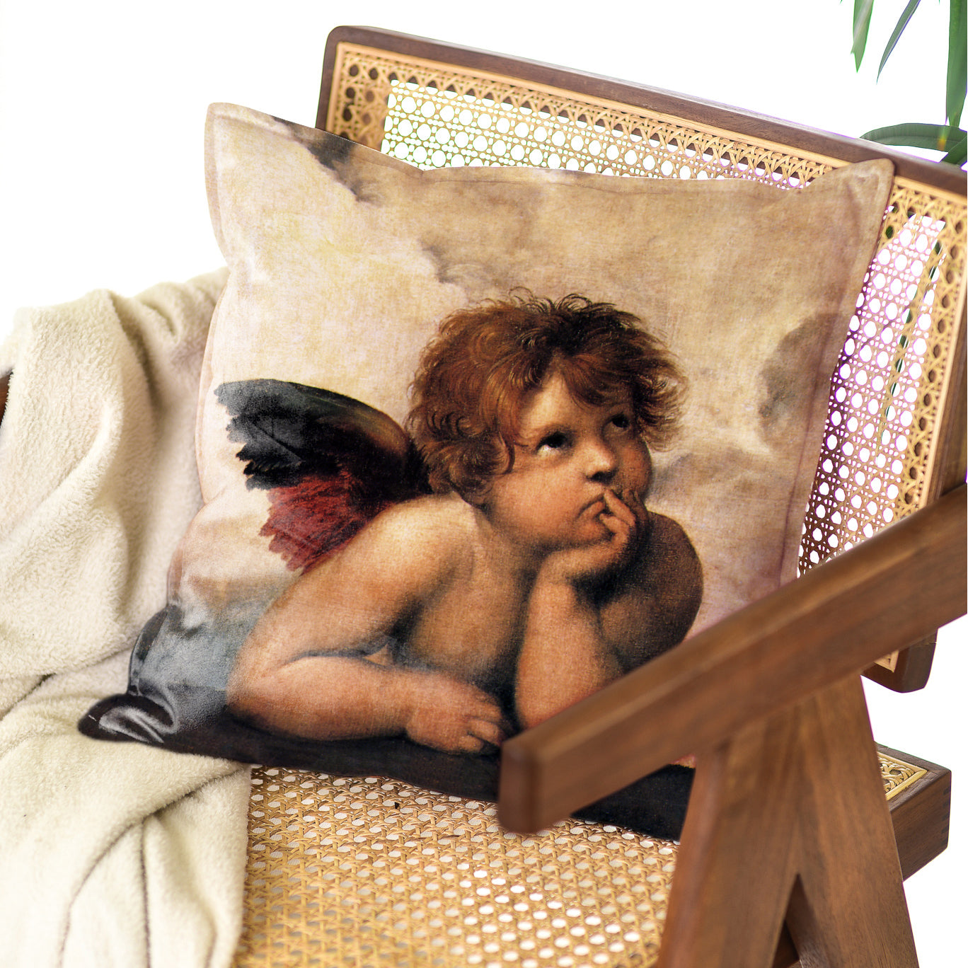 Zierkissen Raffaello Sanzio „Engel“