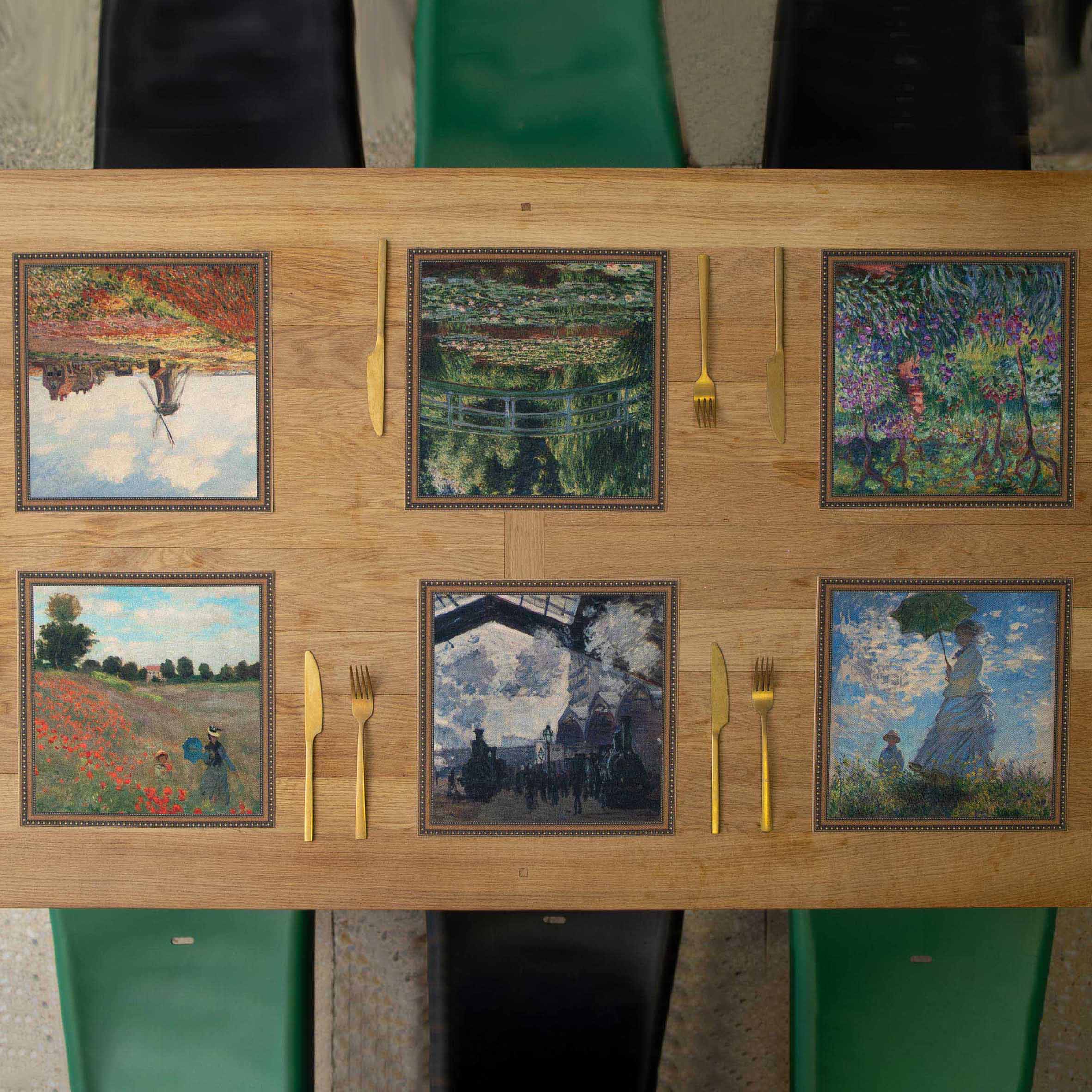 Tischsets „Claude Monet“ (6 Stück)