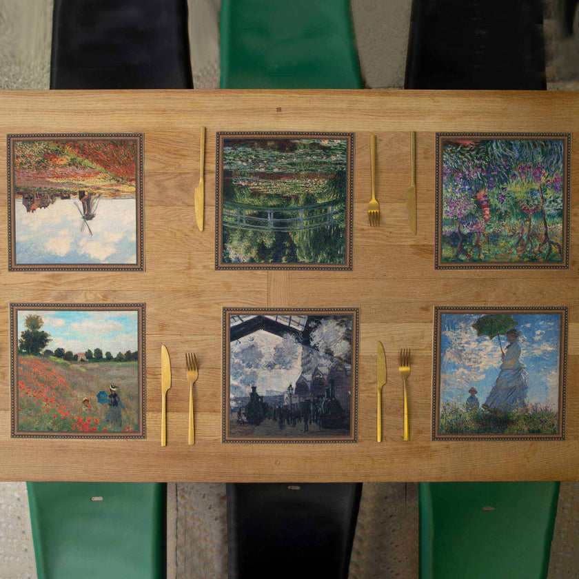 Tischsets „Claude Monet“ (6 Stück)