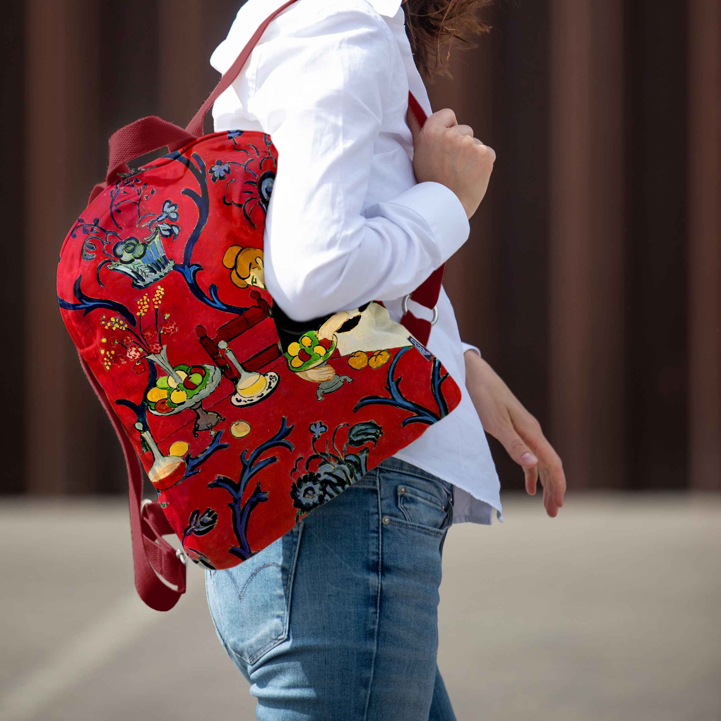 Rucksack Nr. 2 Henri Matisse „Harmony in Red
